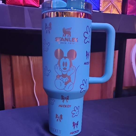 Stanley Teal Mickey Mouse Tumbler - Picture 1 of 5